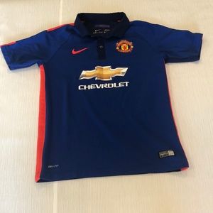 Nike Manchester United Chevrolet Soccer Shirt L